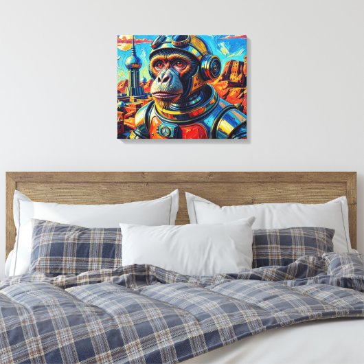 RUIMTE AAP-7 CANVAS AFDRUK (Insitu (Slaapkamer))