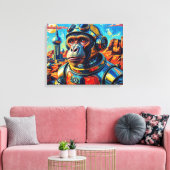 RUIMTE AAP-7 CANVAS AFDRUK (Insitu (Woonkamer))