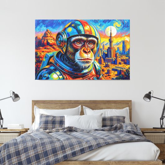 RUIMTE AAP-8 CANVAS AFDRUK (Insitu (Slaapkamer))