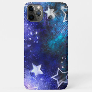 Ruimte-achtergrond met sterren iPhone 11 pro max hoesje