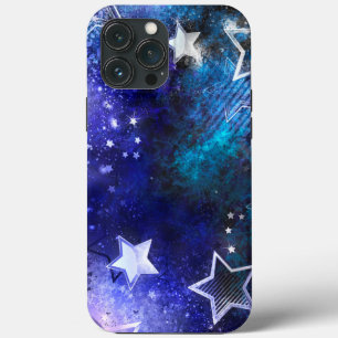 Ruimte-achtergrond met sterren iPhone 13 pro max hoesje