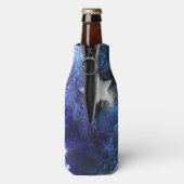 Ruimte-achtergrond met sterren flesjeskoeler (Fles Achterkant)