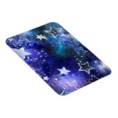 Ruimte-achtergrond met sterren magneet (Rechterzijde)