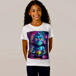 Ruimte Alien & Vriend  T-shirt