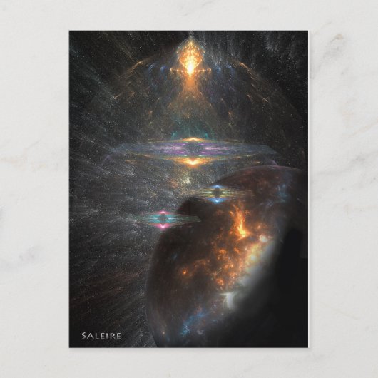 Ruimte Briefkaart (Voorkant)