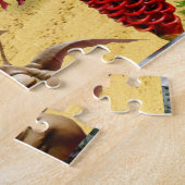 Ruimte buitenaardse legpuzzel planeet kinder jonge (Zijkant)