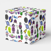 Ruimte-Cartoon Bedankdoosjes (Achterkant)