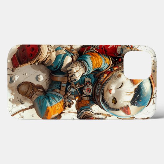  ruimte Cat Adventure - Case-Mate iPhone Case (Achterkant (horizontaal))