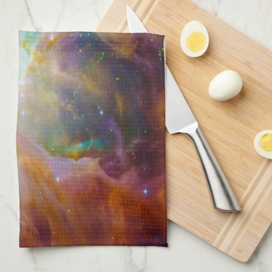 Ruimte - Chaos in Orion Theedoek (Quarter Fold)