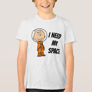 RUIMTE Charlie Brown Astronaut Tri-Blend Shirt