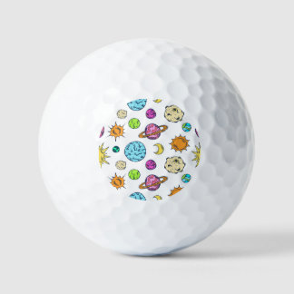Ruimte doedels kosmische achtergrond golfballen