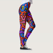 Ruimte Doodle #3 Leggings (Rechts)