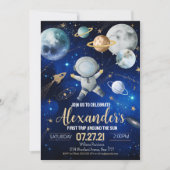 Ruimte Eerste Reis Rond de Zon Buitenruimte Eerste Kaart (Voorkant)