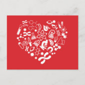 Ruimte en wetenschap briefkaart (Voorkant)