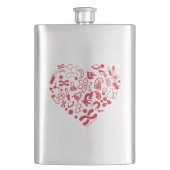 Ruimte en wetenschap flacon (Voorkant)