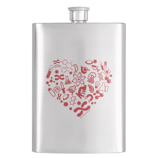 Ruimte en wetenschap flacon (Voorkant)