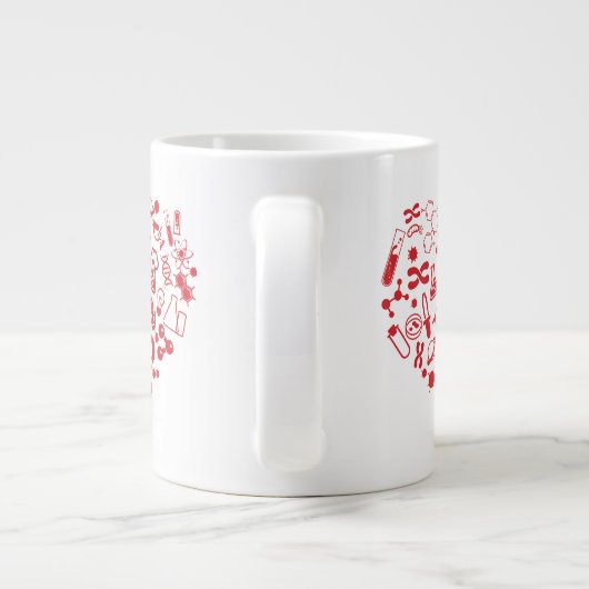 Ruimte en wetenschap jumbo beker (Achterkant)