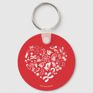 Ruimte en wetenschap sleutelhanger