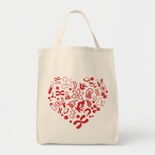 Ruimte en wetenschap tote bag