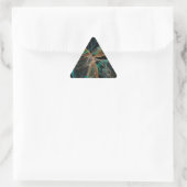 Ruimte Fantasie Driehoek Sticker (Tas)