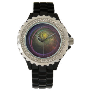Ruimte Fireworks Horloge