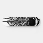 ruimte inktvis skateboard (Horizontaal)