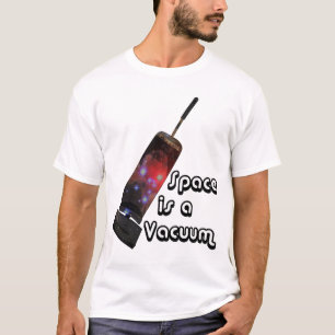 Ruimte is een vacuüm t-shirt