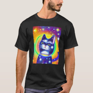 Ruimte Kat Kitty Kitten In Kat Stijl 11 T-shirt