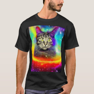 Ruimte Kat Kitty Kitten In Kat Stijl 3 T-shirt