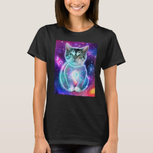 Ruimte Kat Kitty Kitten In Kat Stijl 4 T-shirt