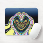 Ruimte Kat Mousepad Muismat (Met muis)