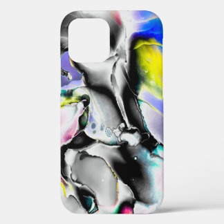 Ruimte. Klein-witte achtergrond. Rooklaat-Afbeeldi iPhone 12 Hoesje