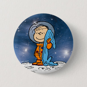RUIMTE Linus Astronaut Ronde Button 5,7 Cm