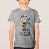 RUIMTE | Linus Astronaut Tri-Blend Shirt (Voorkant)