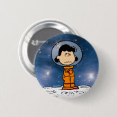 RUIMTE | Lucy Astronaut Ronde Button 5,7 Cm (Voorkant /achterkant)