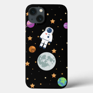 Ruimte maan iPhone / iPad case