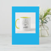 Ruimte-Mok Kaart (Staand voorkant)