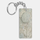 RUIMTE: MOON MAP, 1972 SLEUTELHANGER (Voorkant Links)