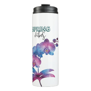 ruimte-orchideeënvibes thermosbeker
