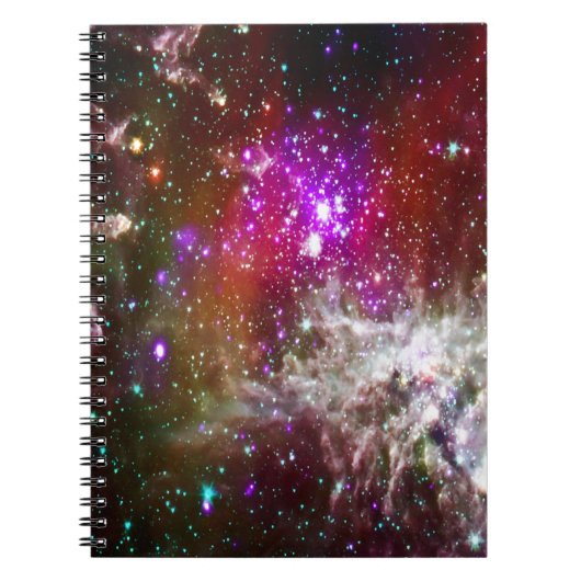 Ruimte - Pacman Nebula Notitieboek (Voorkant)