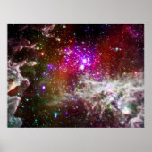Ruimte - Pacman Nebula Poster (Voorkant)