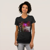 Ruimte - Pacman Nebula T-shirt (Voorkant volledig)