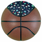 Ruimte Patroon illustratie Basketbal (Rechts)
