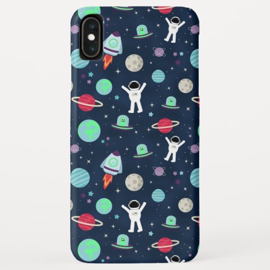 Ruimte Patroon illustratie Case-Mate iPhone Case (Achterkant)