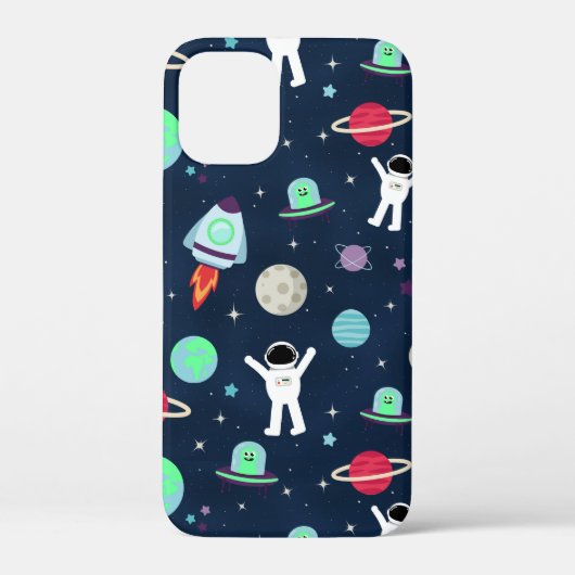 Ruimte Patroon illustratie Case-Mate iPhone Case (Achterkant)