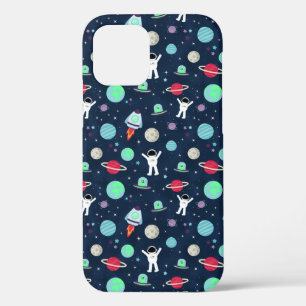 Ruimte Patroon illustratie iPhone 12 Pro Hoesje