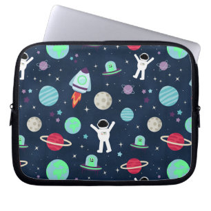 Ruimte Patroon illustratie Laptop Sleeve
