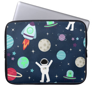 Ruimte Patroon illustratie Laptop Sleeve