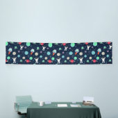 Ruimte Patroon illustratie Spandoek (Beurs)