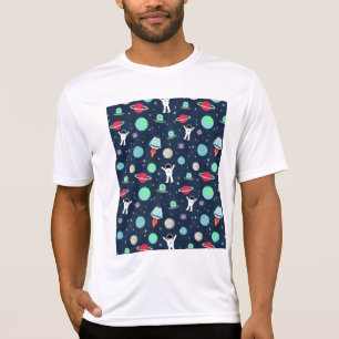 Ruimte Patroon illustratie T-shirt
